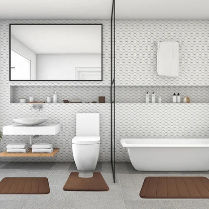 ZESTAW 3 CHŁONNYCH I SZYBKOSCHNĄCYCH MAT DO KĄPIELI - KUP 2 OTRZYMAJ 3 ANA 1