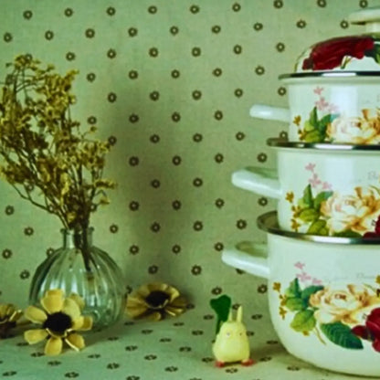 ZESTAW EMALIOWANYCH GARNKÓW Marlene Polonia